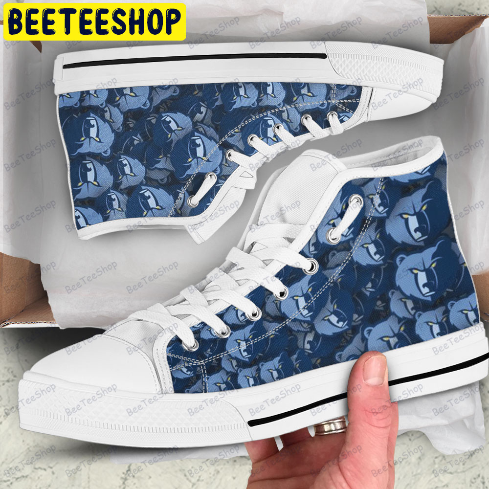 Memphis Grizzlies American Sports Teams Adults High Top Canvas Shoes