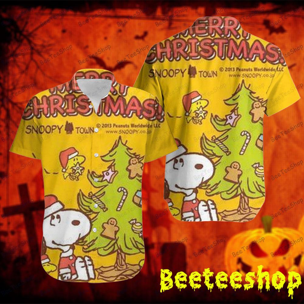 Merry Christmas It’s The Great Pumpkin Charlie Brown Halloween Beeteeshop Hawaii Shirt