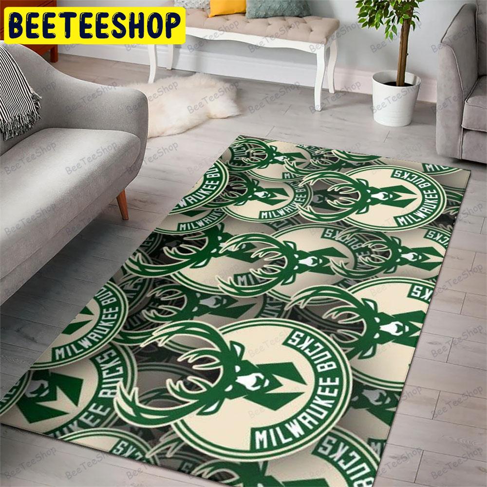 Milwaukee Bucks American Sports Teams Beeteeshop Rug Rectangle