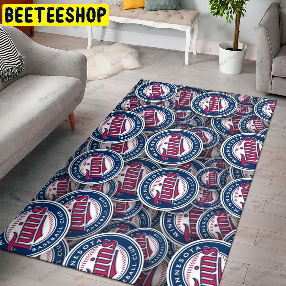 Minnesota Twins American Sports Teams Beeteeshop Rug Rectangle