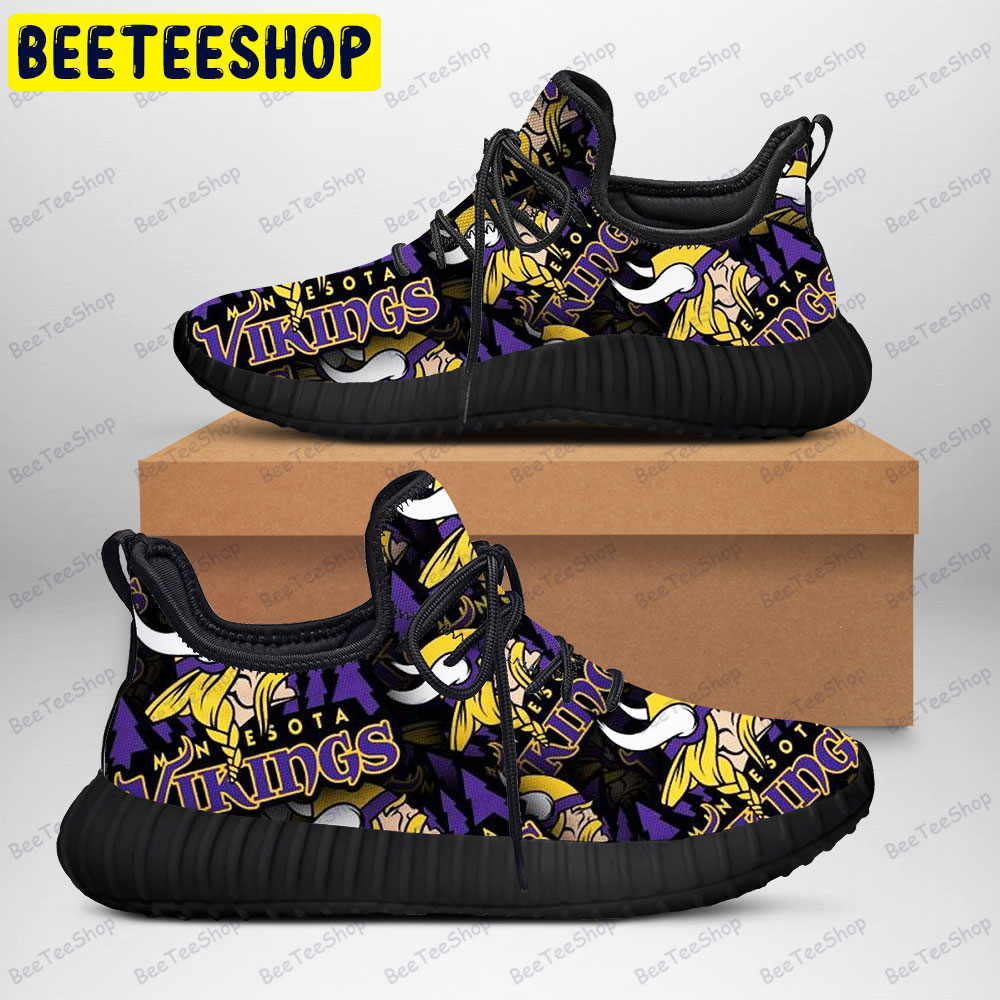 Minnesota Vikings 22 American Sports Teams Lightweight Reze Shoes