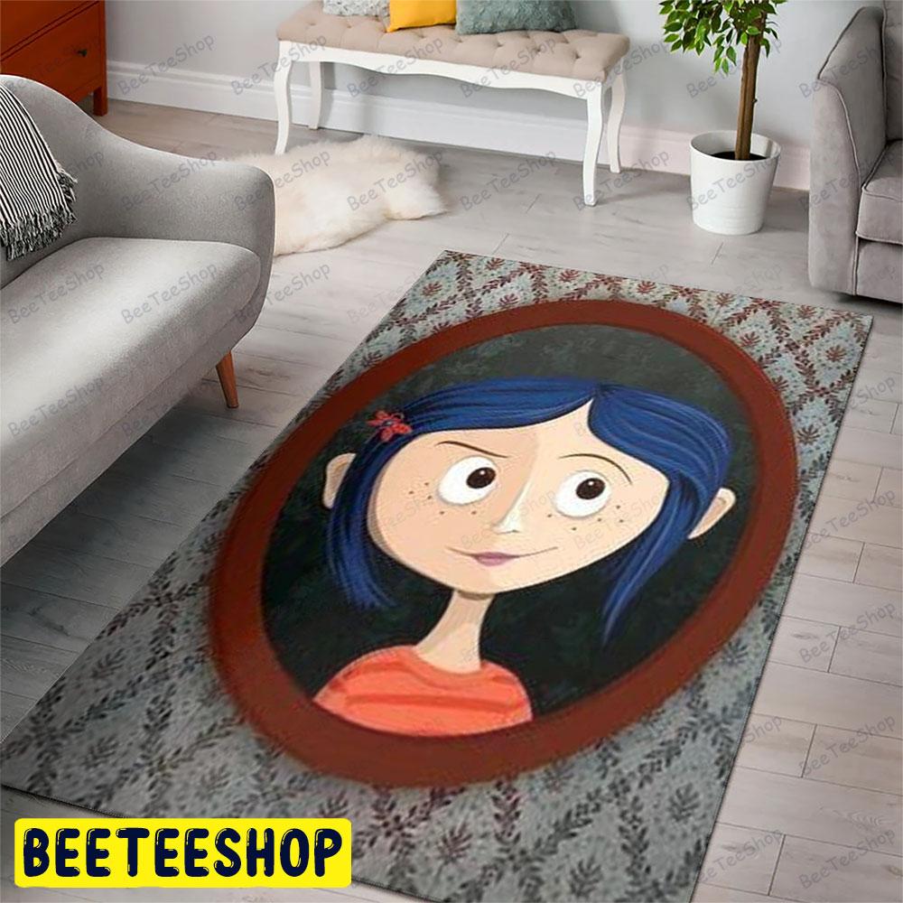 Mirror Coraline Jones Halloween Beeteeshop Rug Rectangle