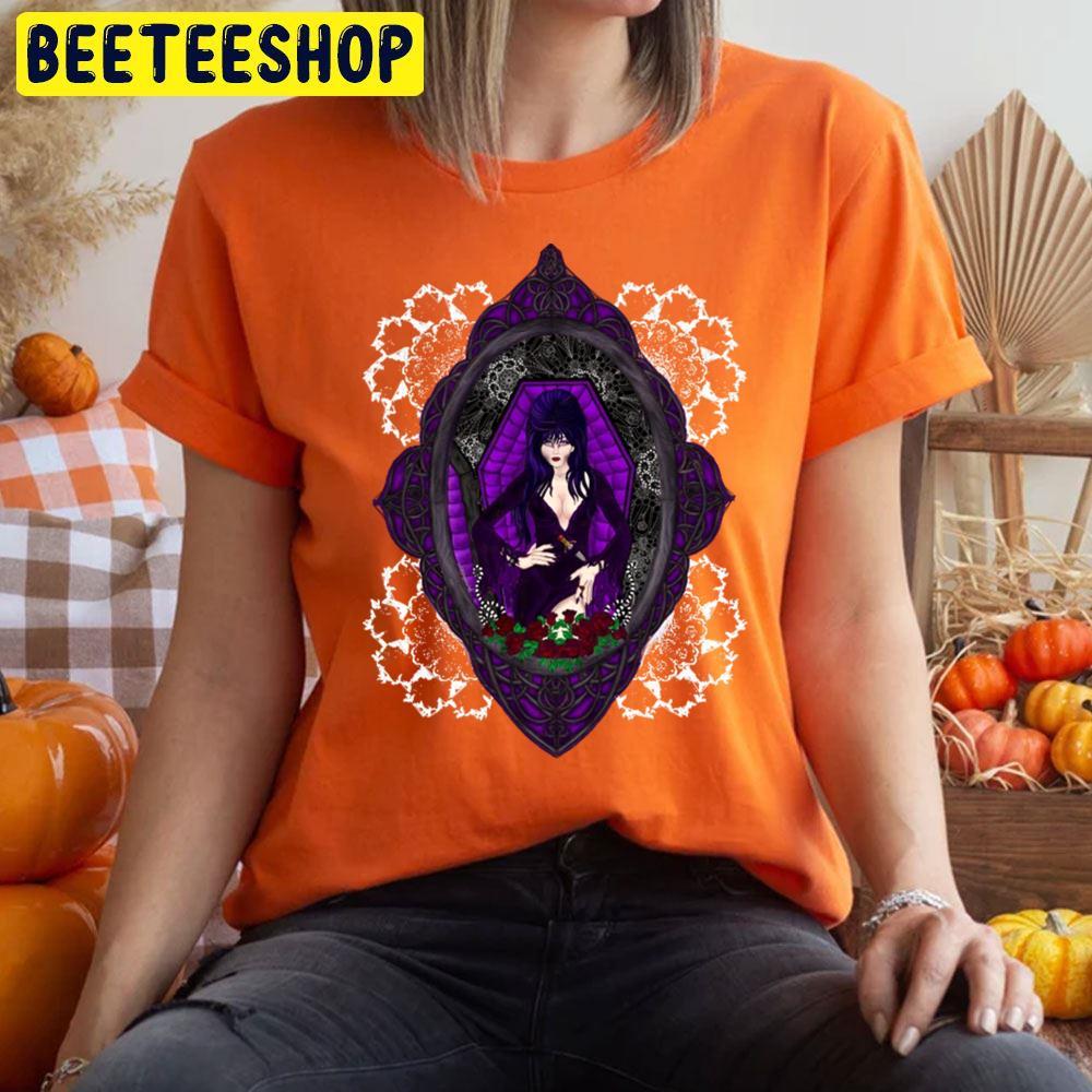 Mirror Elvira Mistress Of The Dark Happy Halloween Beeteeshop Trending Unisex T-Shirt