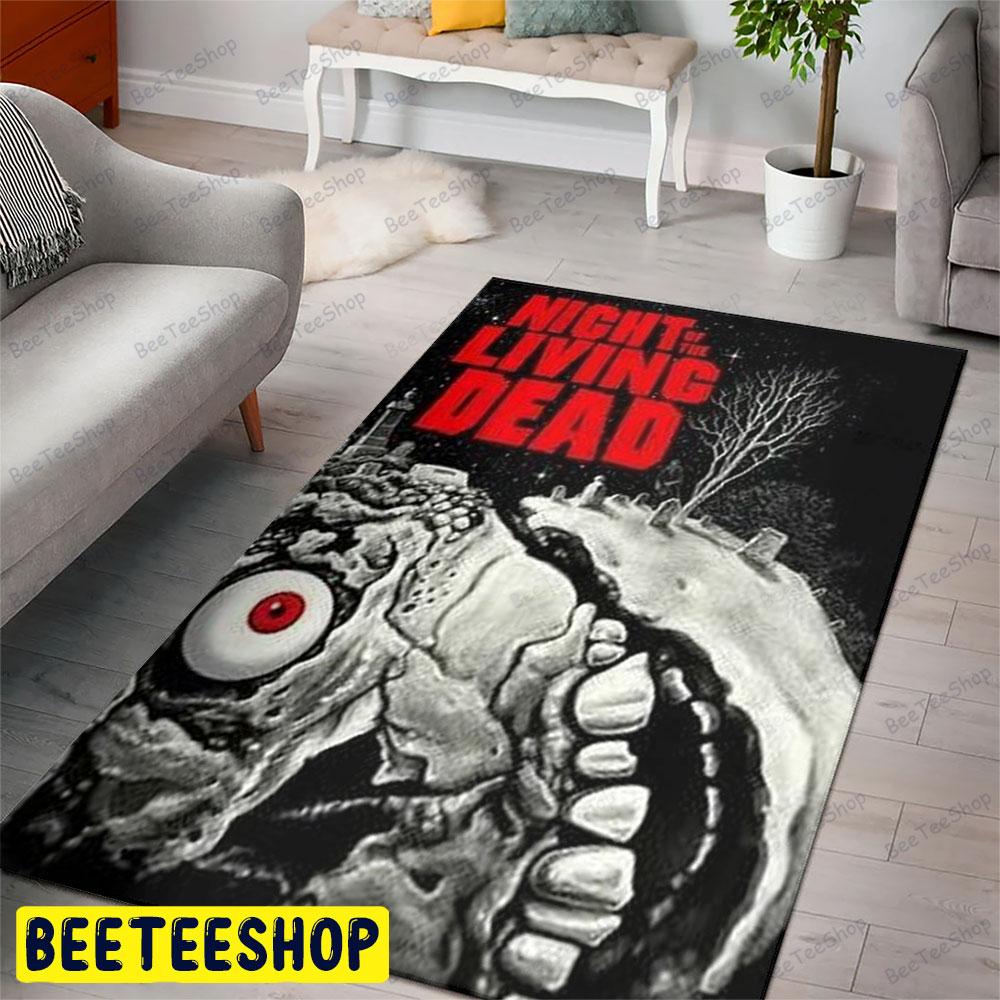 Mondo’s Night Of The Living Dead Halloween Beeteeshop Rug Rectangle