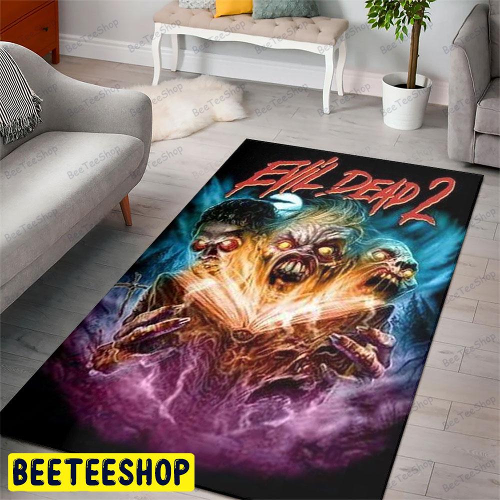 Monster Evil Dead Ii Halloween Beeteeshop Rug Rectangle