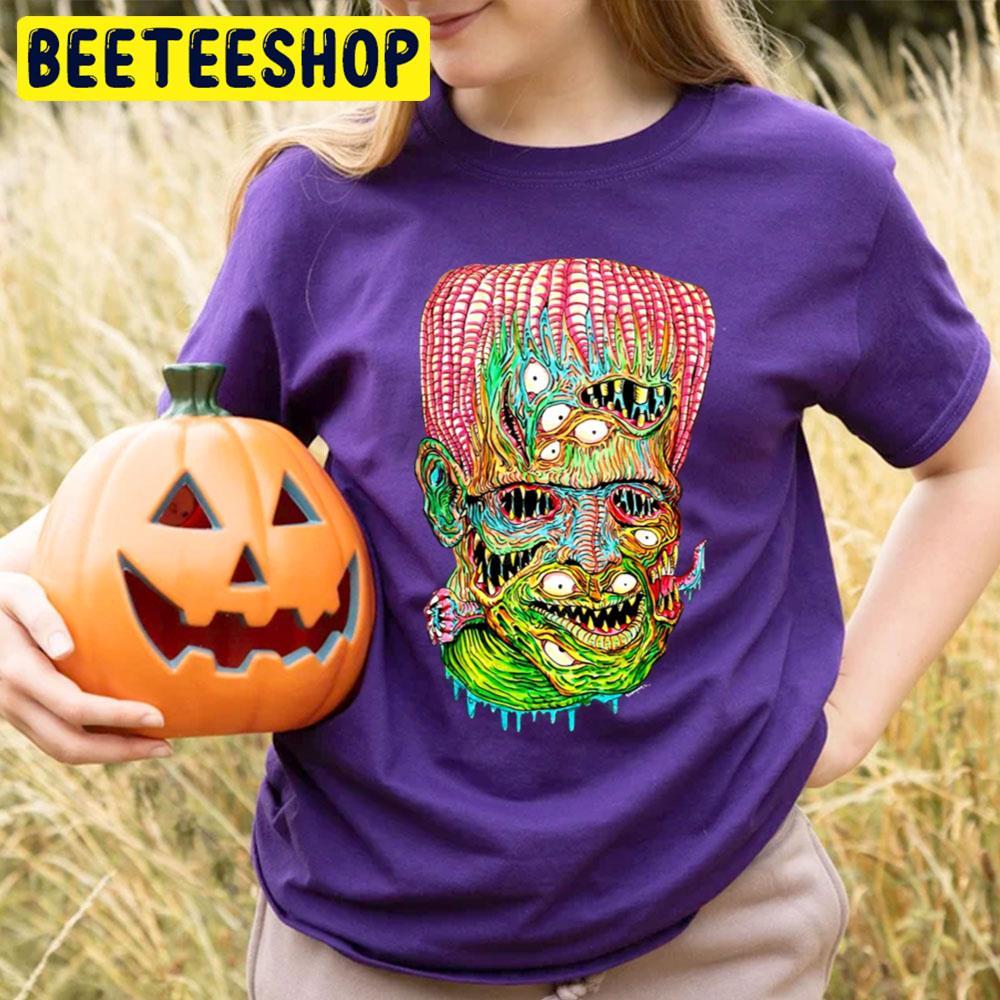 Monster Frankenstein Happy Halloween Beeteeshop Trending Unisex T-Shirt