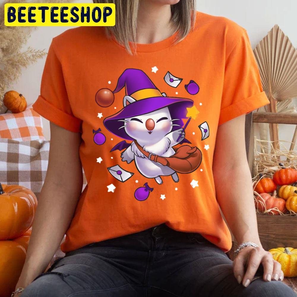 Moogle Witch Kupo Final Fantasy Halloween Beeteeshop Trending Unisex T-Shirt