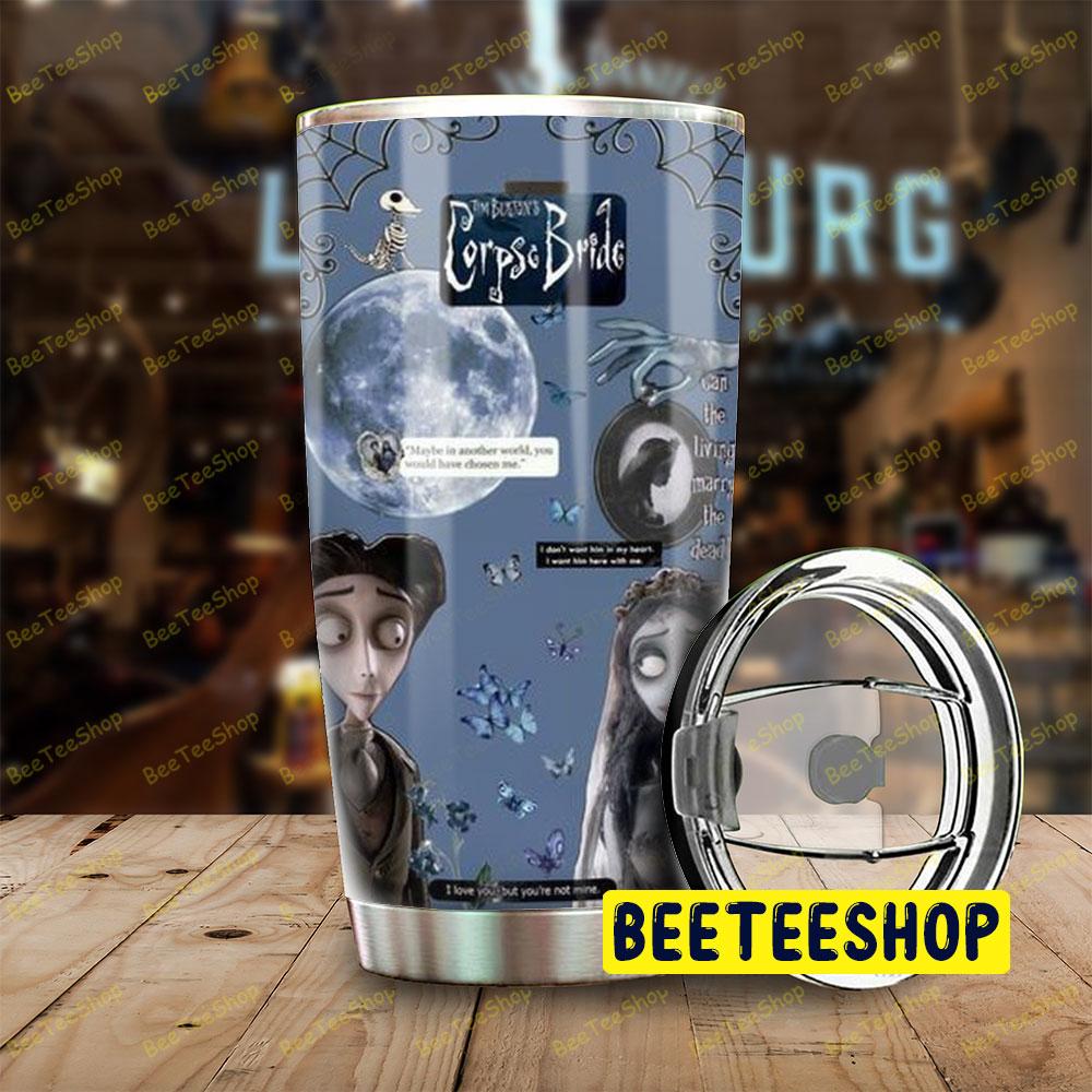 Moon Dog And Corpse Bride Halloween Beeteeshop Tumbler