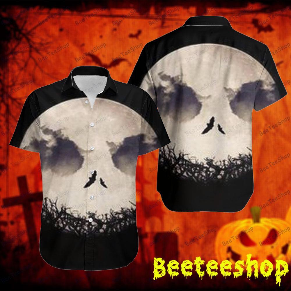 Moon Face Jack The Nightmare Before Christmas Halloween Beeteeshop Hawaii Shirt