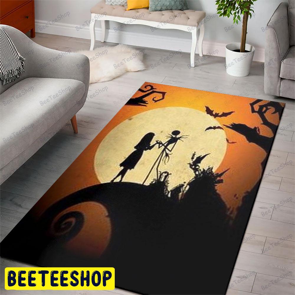 Moon Romantic For Jack The Nightmare Before Christmas Halloween Beeteeshop Rug Rectangle