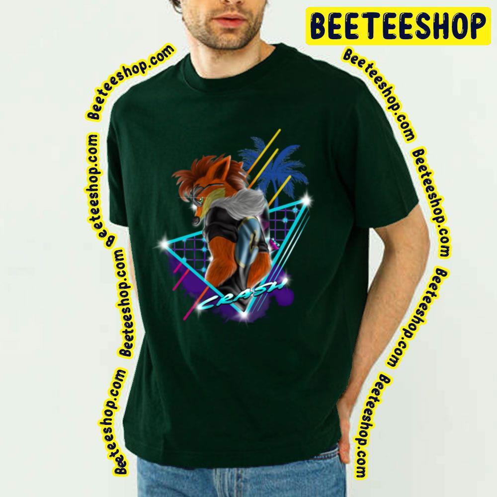 Motorcycle Crash Retro Crash Bandicoot Beeteeshop Trending Unisex T-Shirt