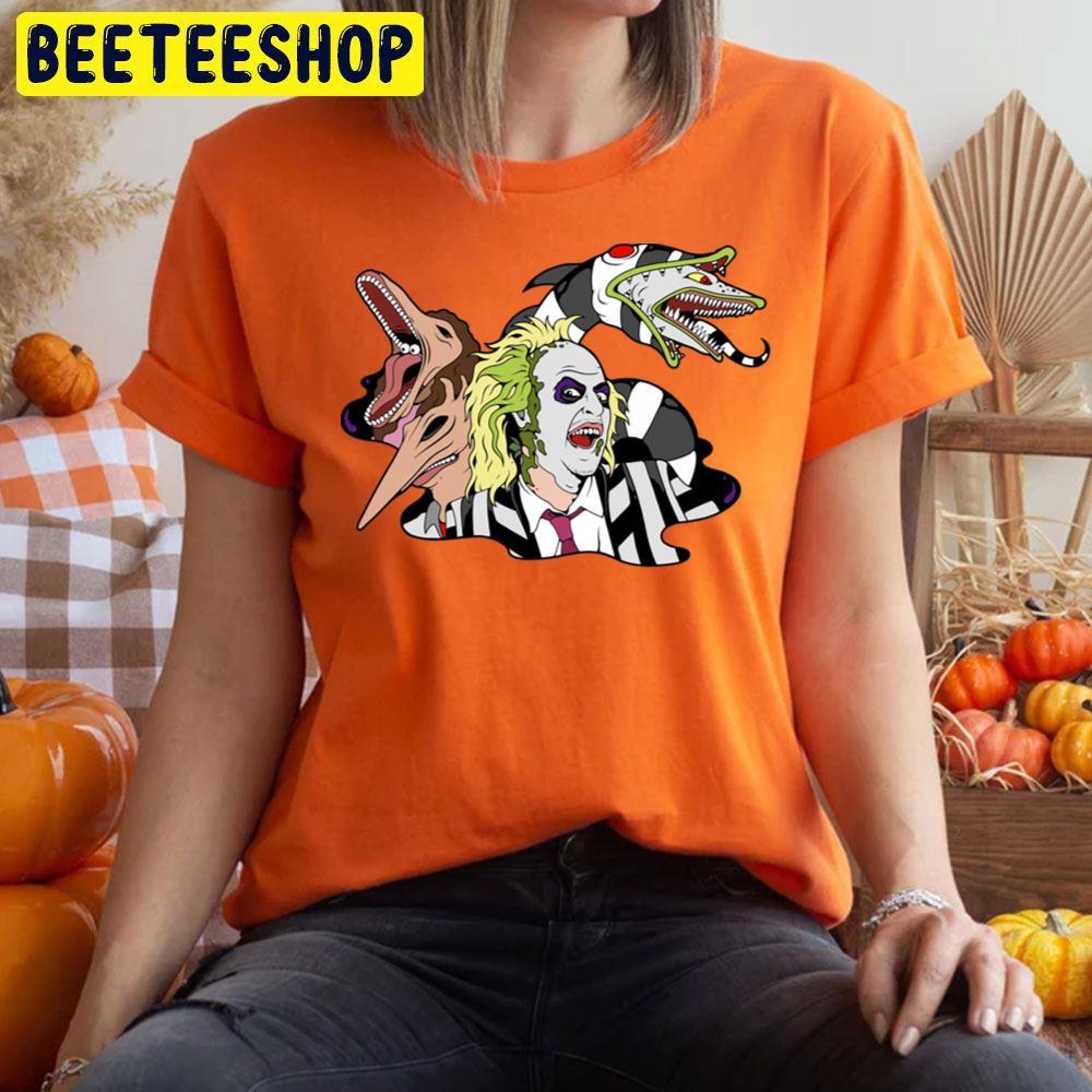 Mouth Beetlejuice Happy Halloween Beeteeshop Trending Unisex T-Shirt