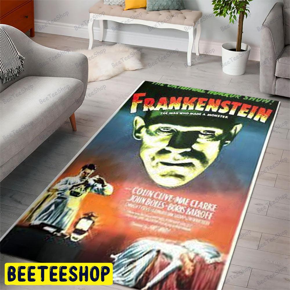 Movie Frankenstein Halloween Beeteeshop Rug Rectangle