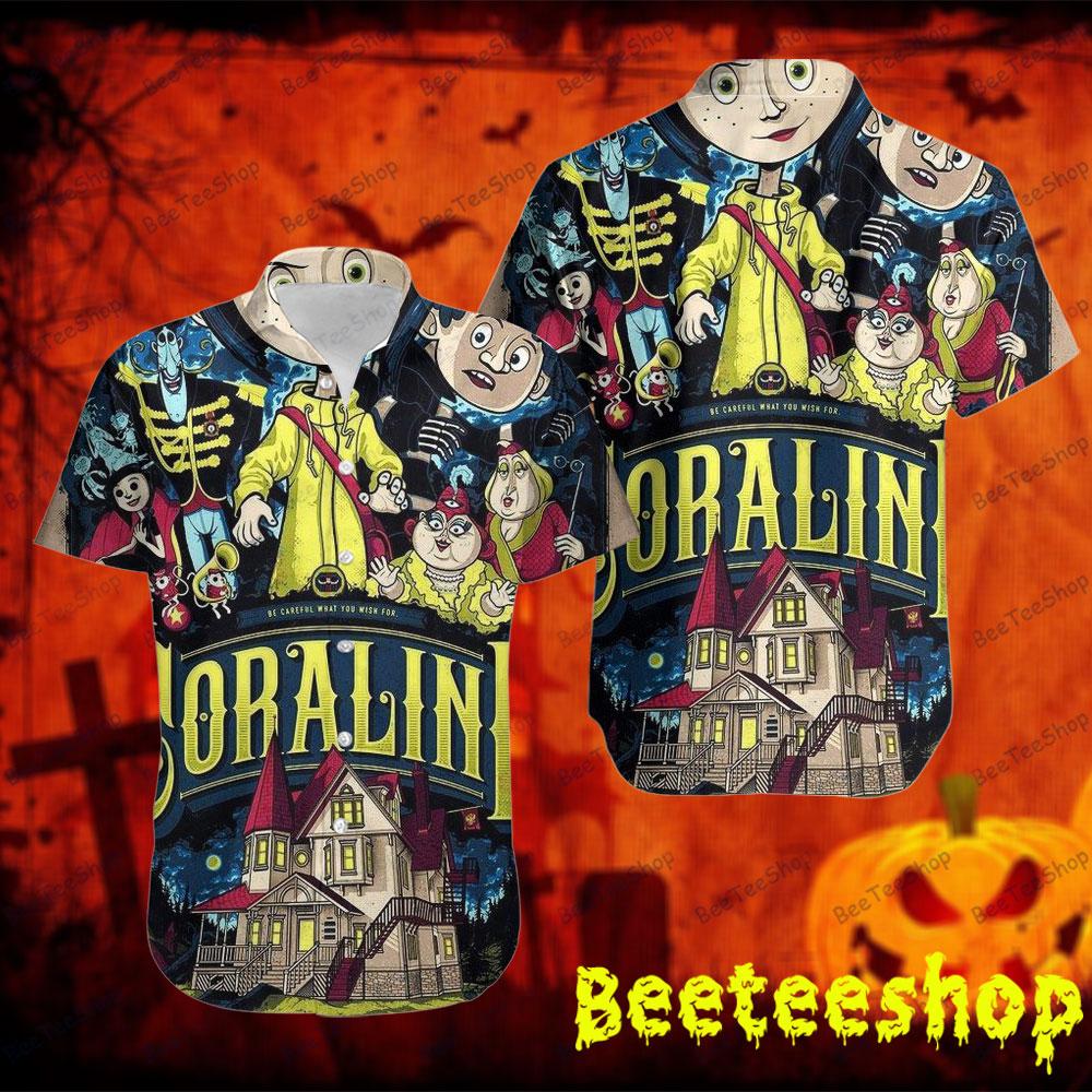 Movie Halloween Coraline Beeteeshop Hawaii Shirt