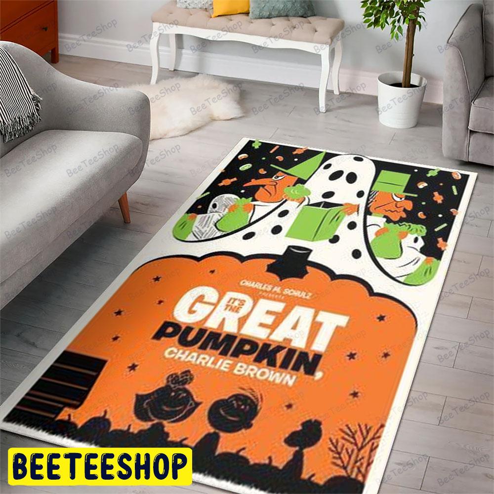 Movie It’s The Great Pumpkin Charlie Brown Halloween Beeteeshop Rug Rectangle