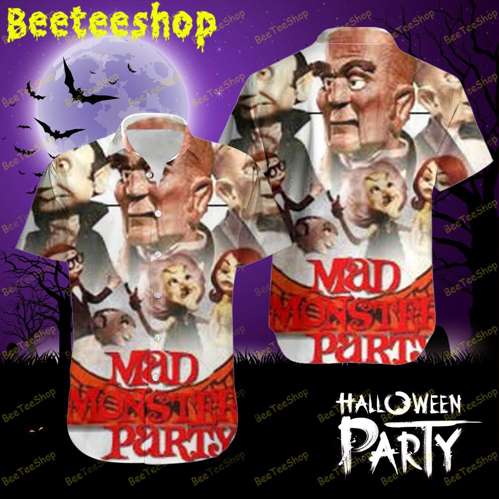 Movie Mad Monster Party Happy Halloween Beeteeshop Hawaii Shirt