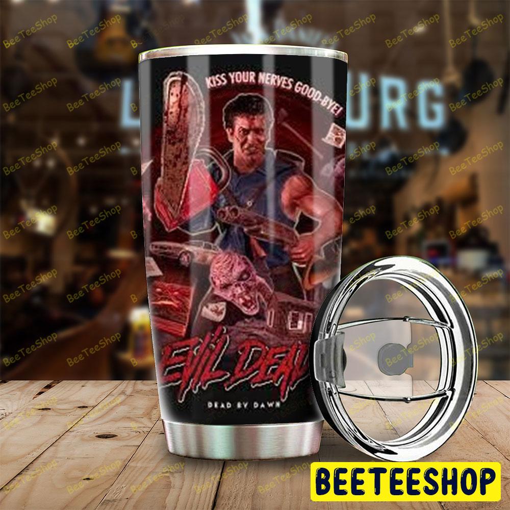 Movie Night Of The Living Evil Dead Ii Halloween Beeteeshop Tumbler