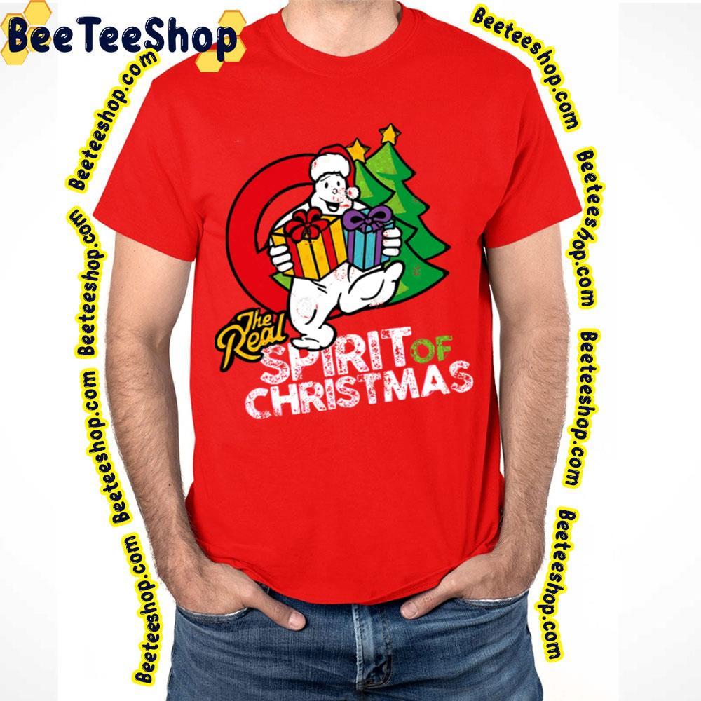 Negb Spirit Of Christmas Ghostbusters Happy Halloween Beeteeshop Trending Unisex T-Shirt