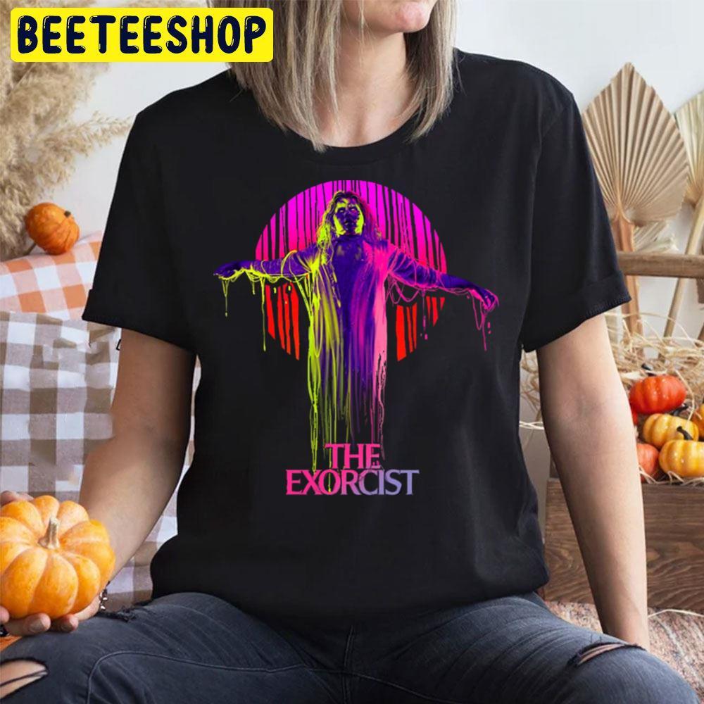 Neon The Exorcist Happy Halloween Beeteeshop Trending Unisex T-Shirt