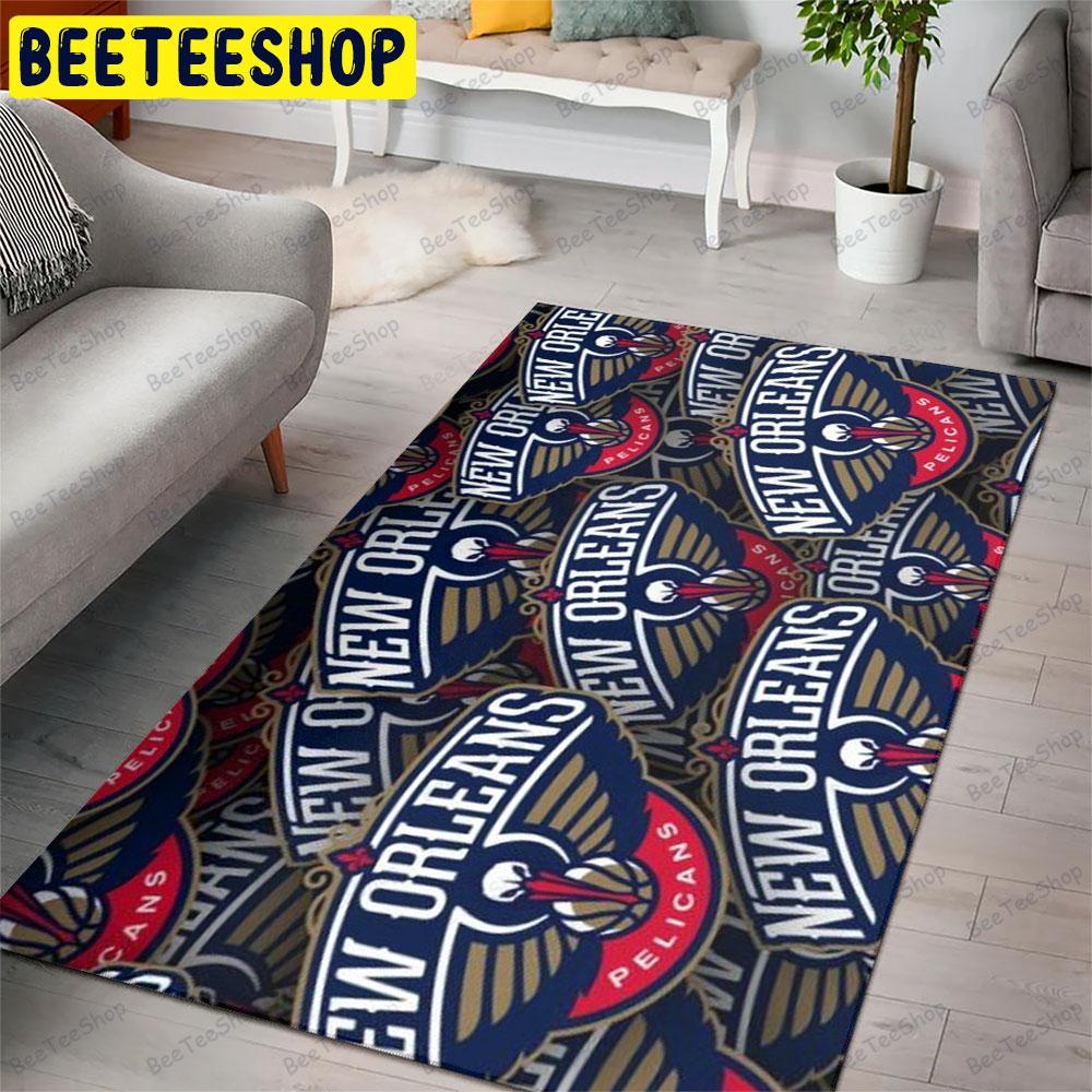 New Orleans Pelicans 22 American Sports Teams Beeteeshop Rug Rectangle