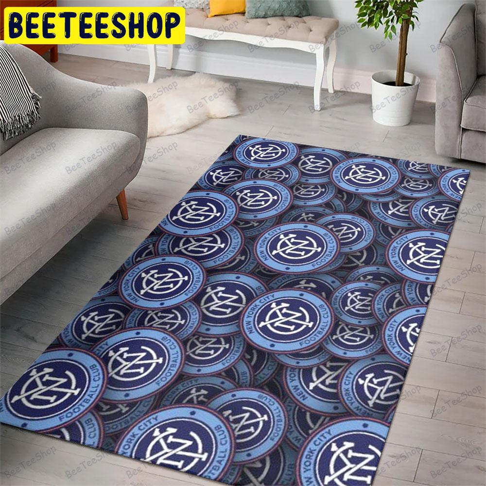 New York City Fc 22 American Sports Teams Beeteeshop Rug Rectangle