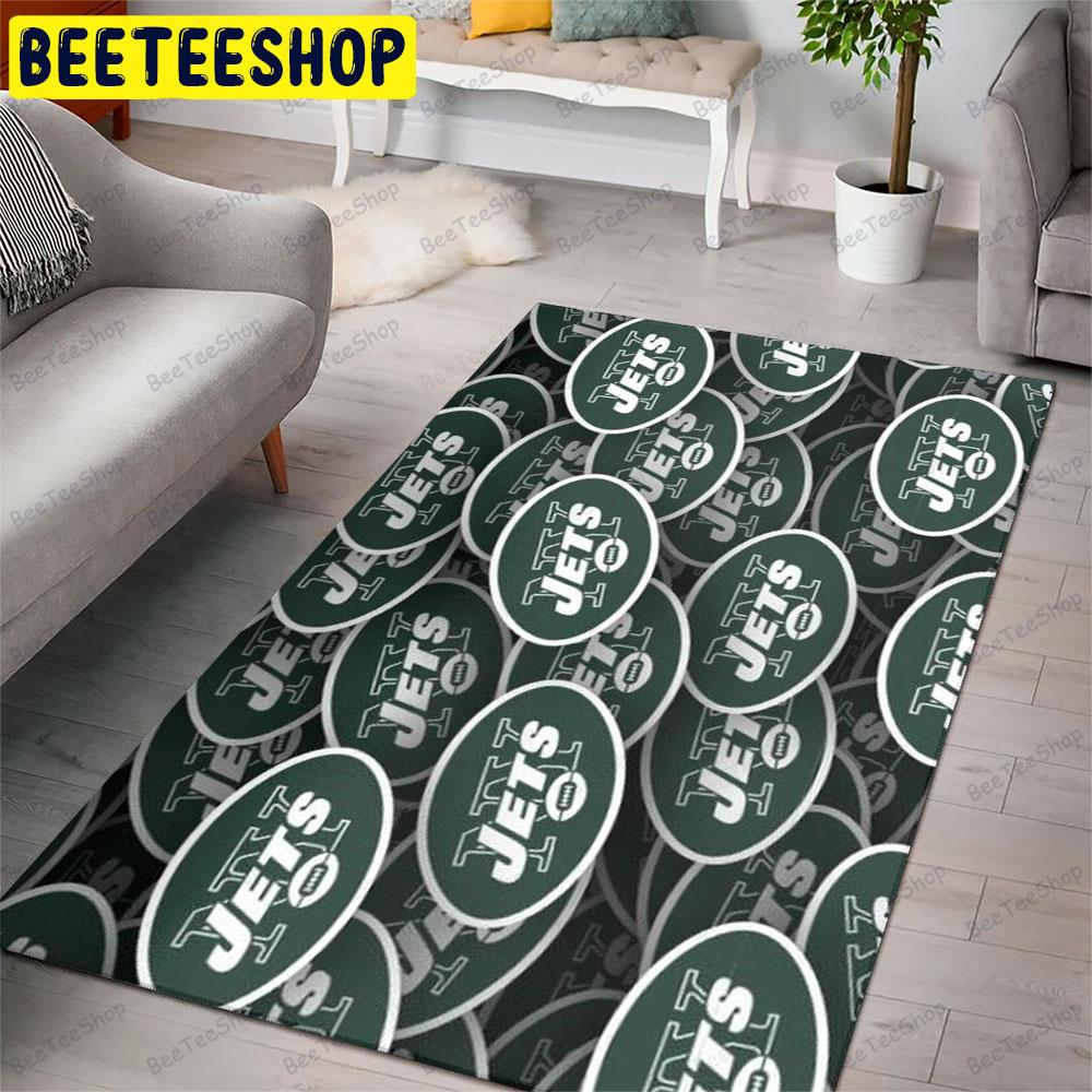 New York Jets 22 American Sports Teams Beeteeshop Rug Rectangle