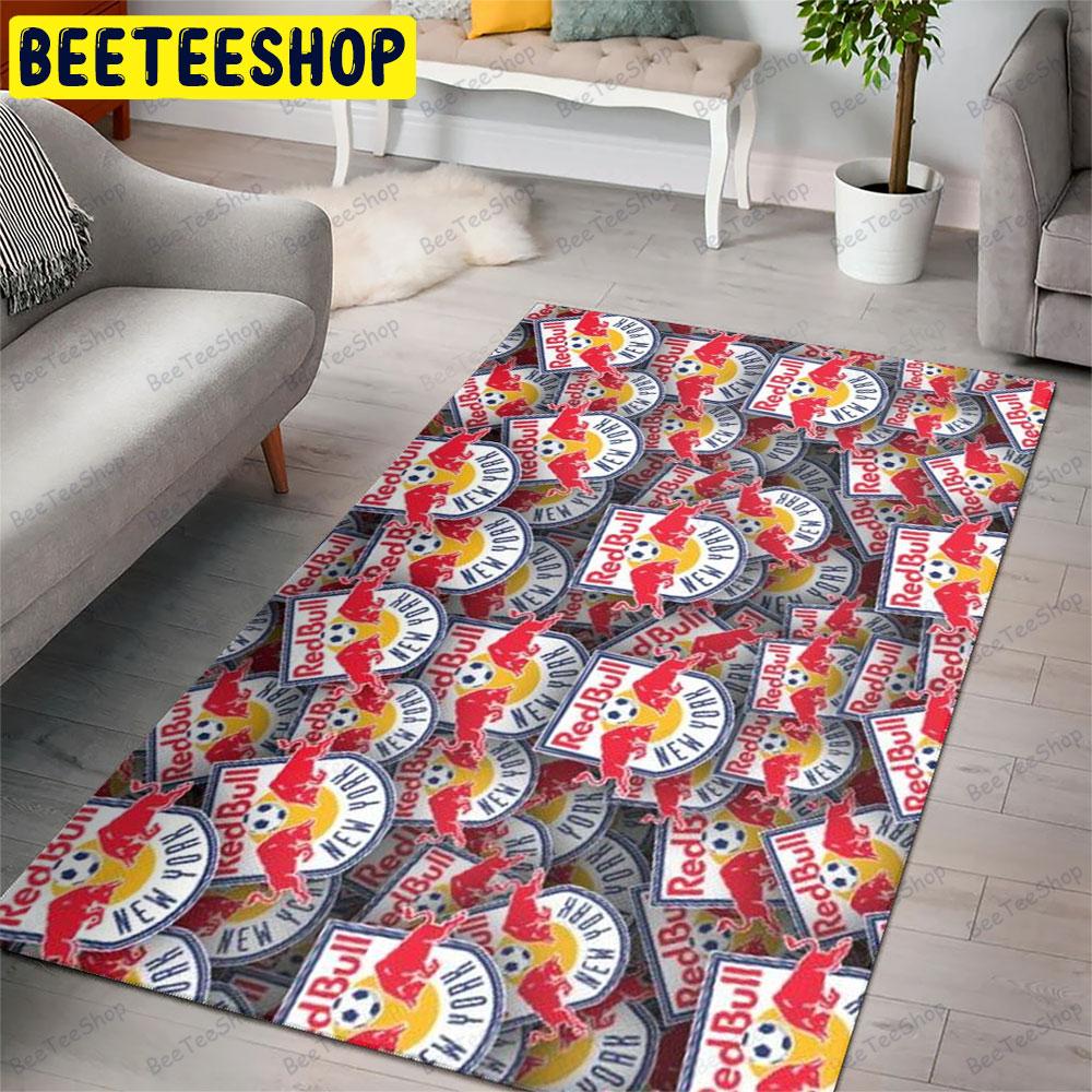 New York Red Bulls 22 American Sports Teams Beeteeshop Rug Rectangle