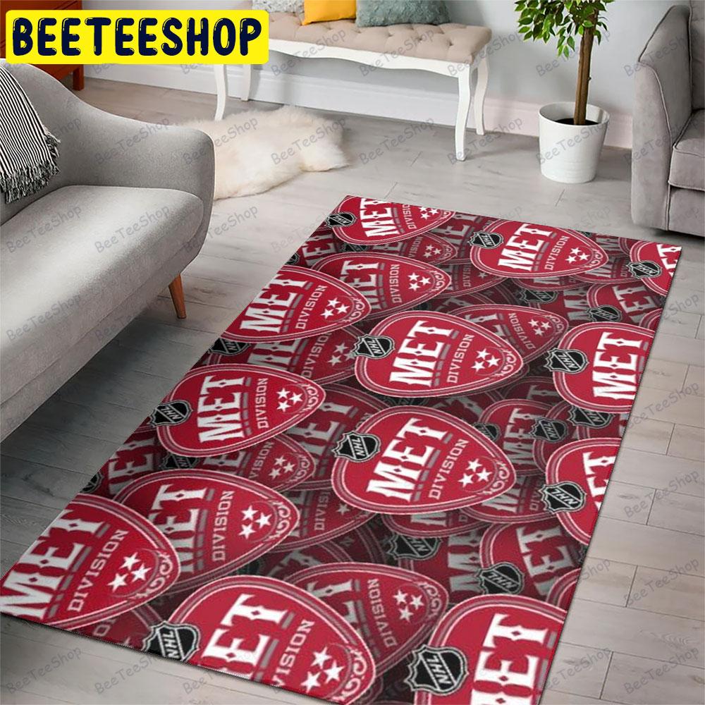 Nhl Metropolis Division American Sports Teams Beeteeshop Rug Rectangle