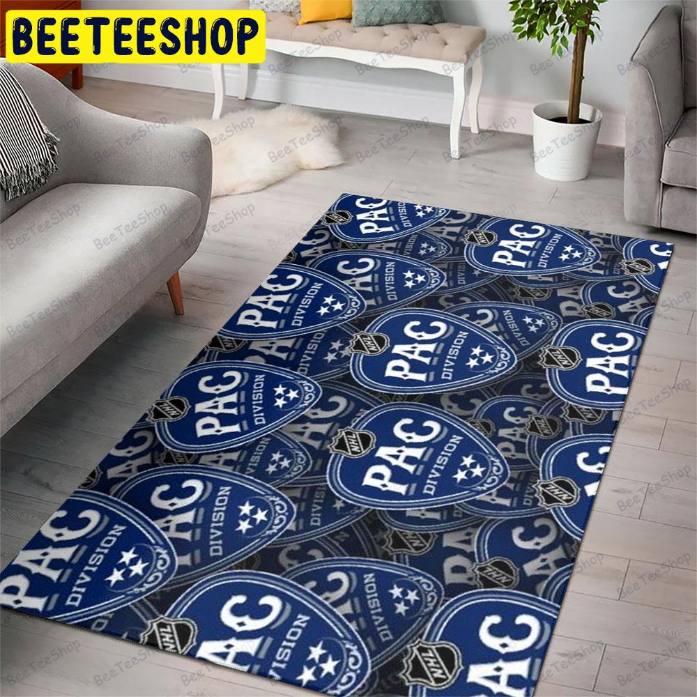 Nhl Pacific Division American Sports Teams Beeteeshop Rug Rectangle