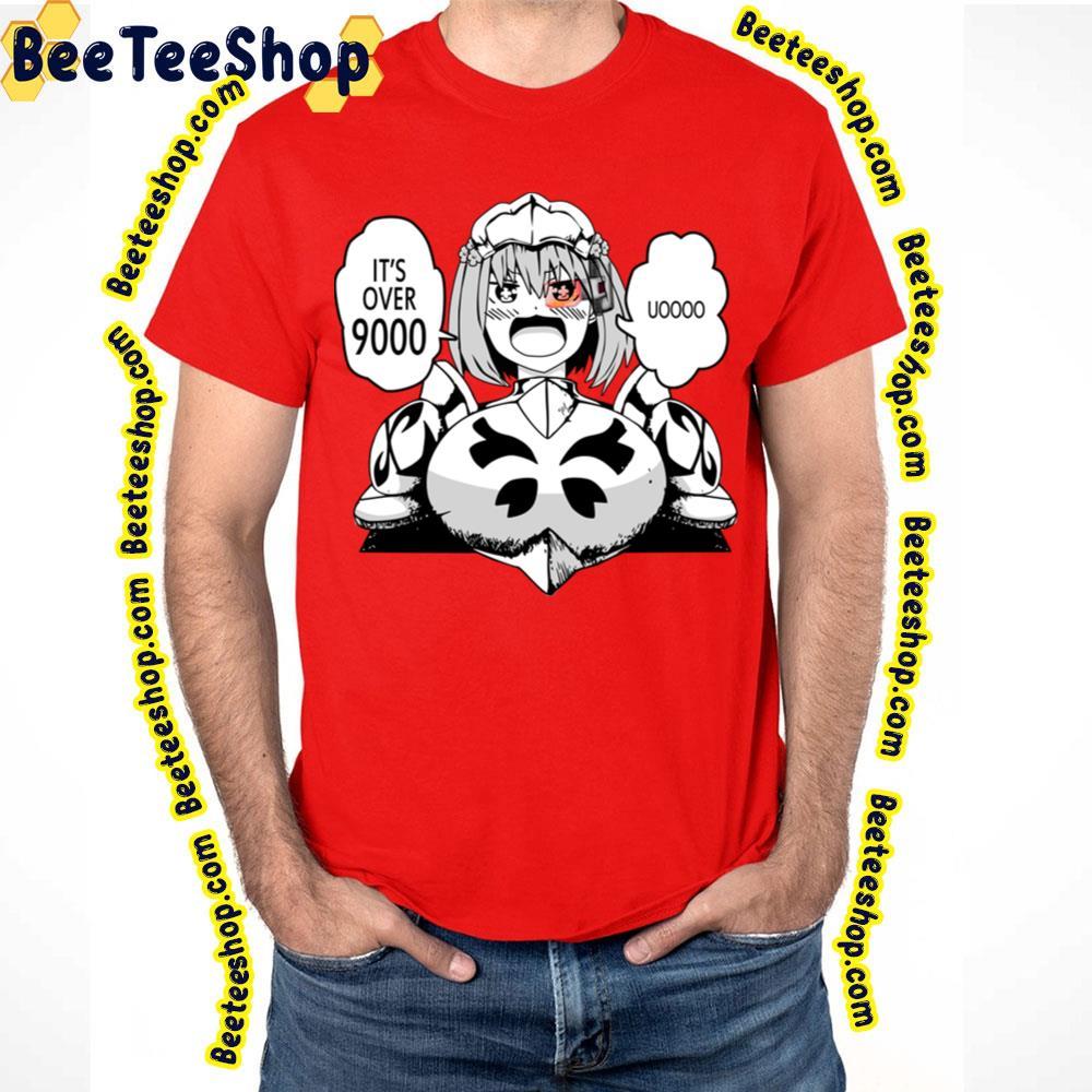 Nohkins Hanabata Its Over 9000 Overlord Beeteeshop Trending Unisex T-Shirt