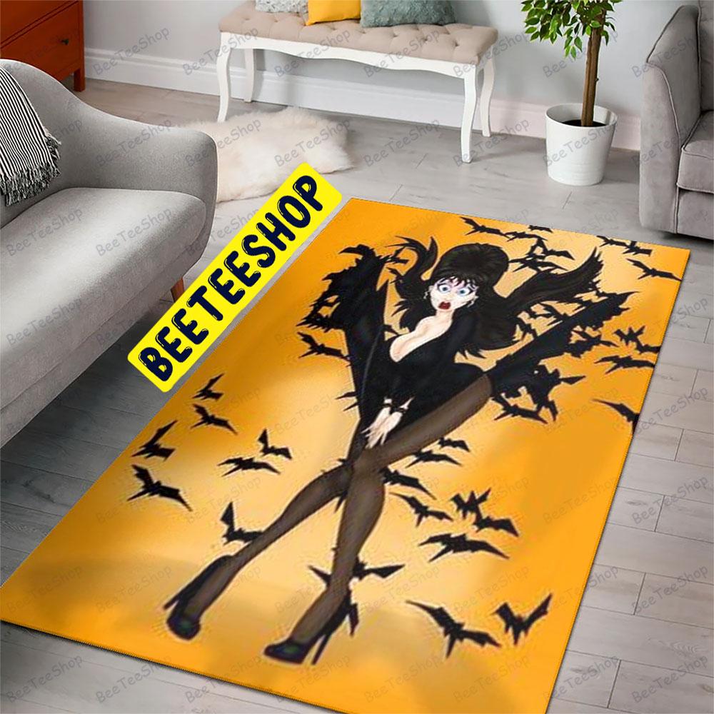 Oh No Elvira Mistress Of The Dark Halloween Beeteeshop Rug Rectangle