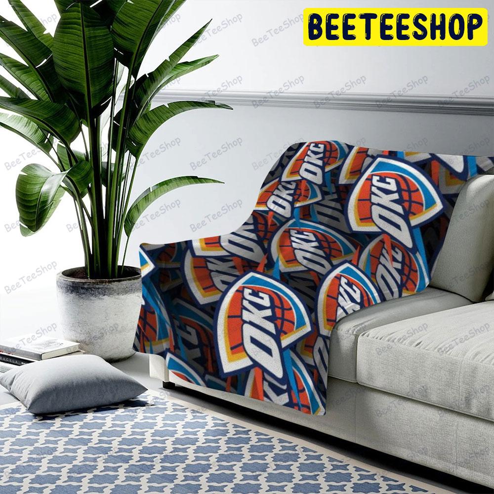 Oklahoma City Thunder American Sports Teams Beeteeshop US Cozy Blanket