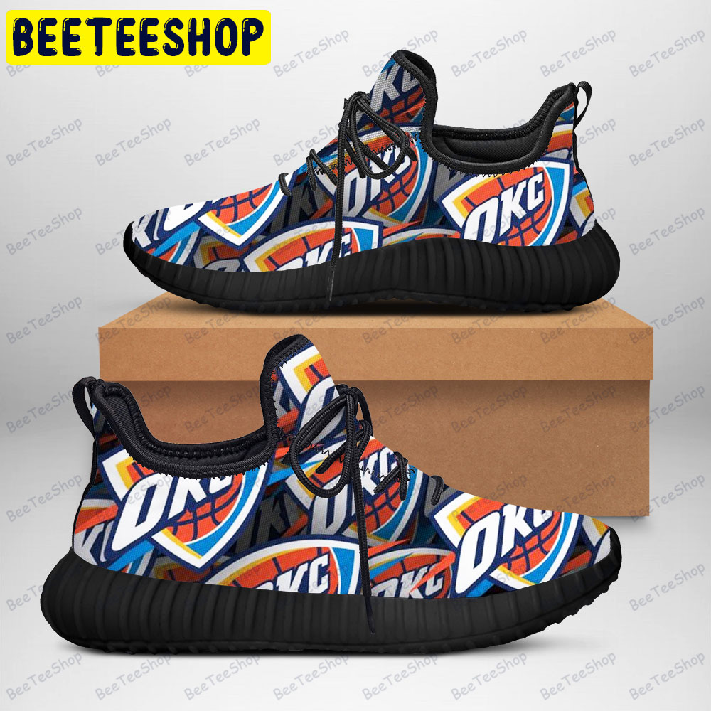 Oklahoma City Thunder American Sports Teams Lightweight Reze Shoes