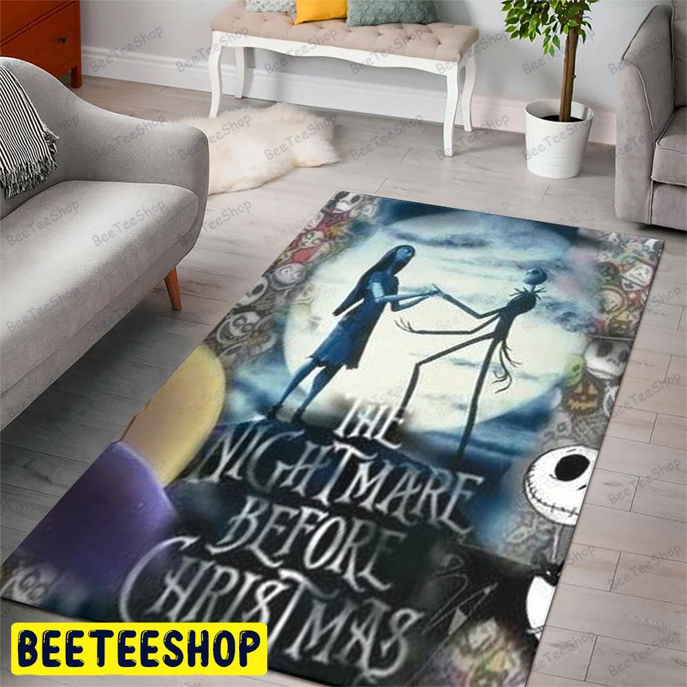 Only Love Jack Skellington The Nightmare Before Christmas Halloween Beeteeshop Rug Rectangle