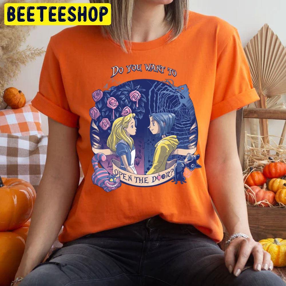 Open The Door Coraline Happy Halloween Beeteeshop Trending Unisex T-Shirt