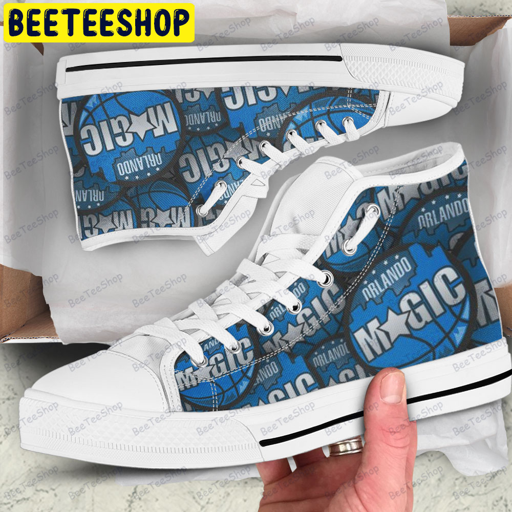 Orlando Magic American Sports Teams Adults High Top Canvas Shoes