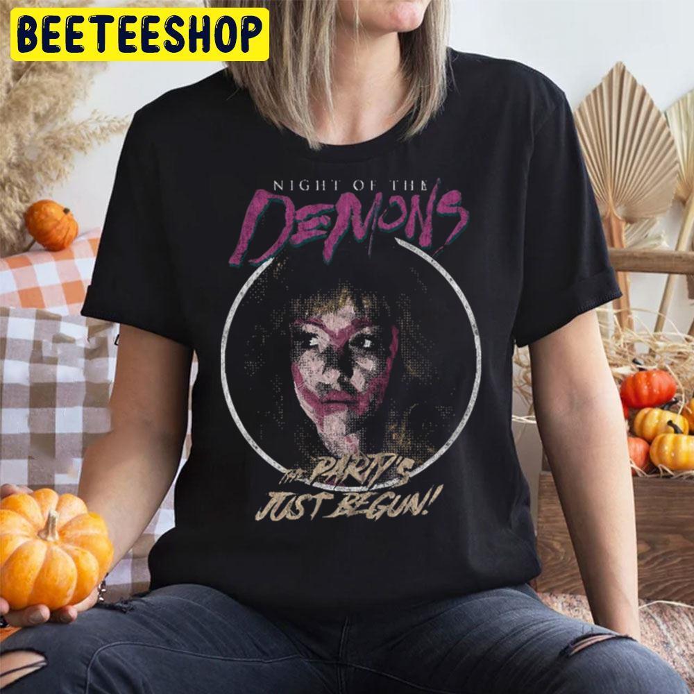 Party Just Begun Night Of The Demon Happy Halloween Beeteeshop Trending Unisex T-Shirt