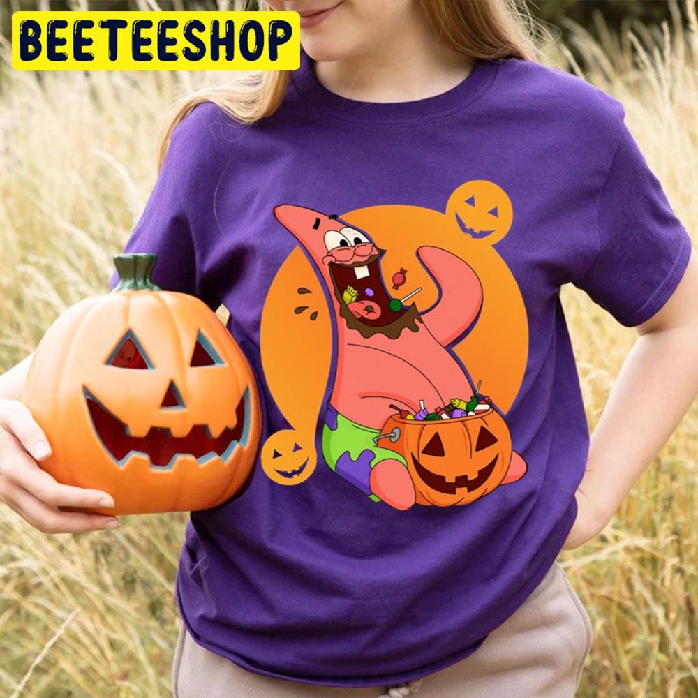 Patrick Eat Candy Halloween Beeteeshop Trending Unisex T-Shirt