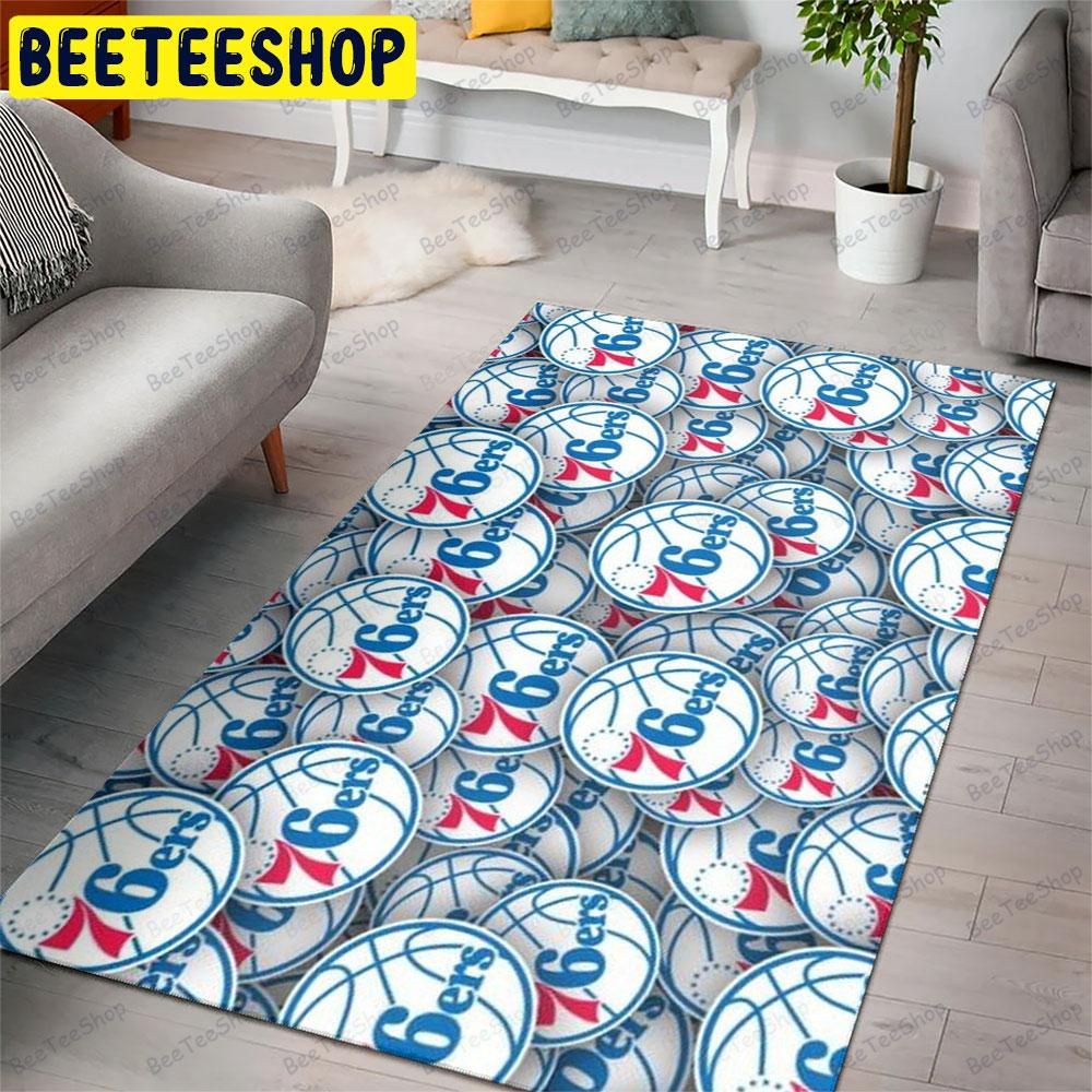 Philadelphia 76ers 23 American Sports Teams Beeteeshop Rug Rectangle