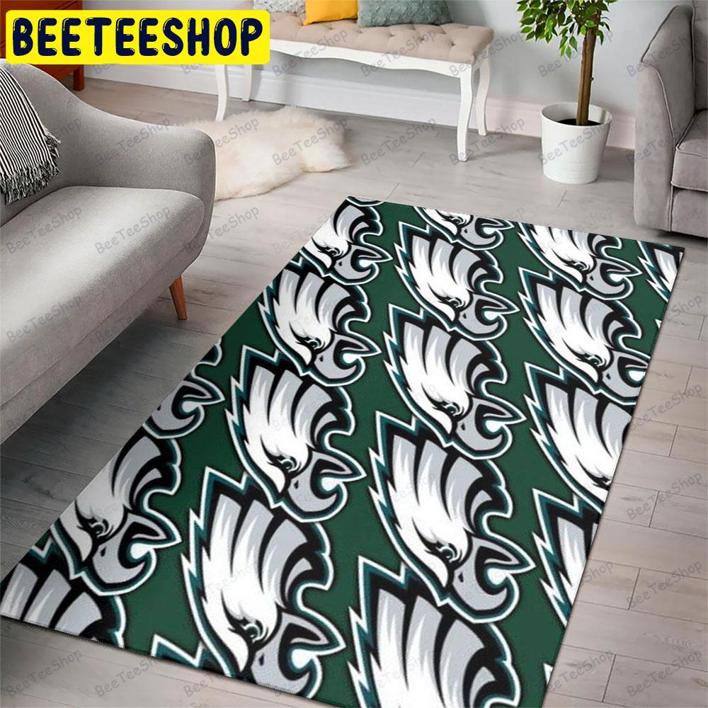 Philadelphia Eagles 24 American Sports Teams Beeteeshop Rug Rectangle