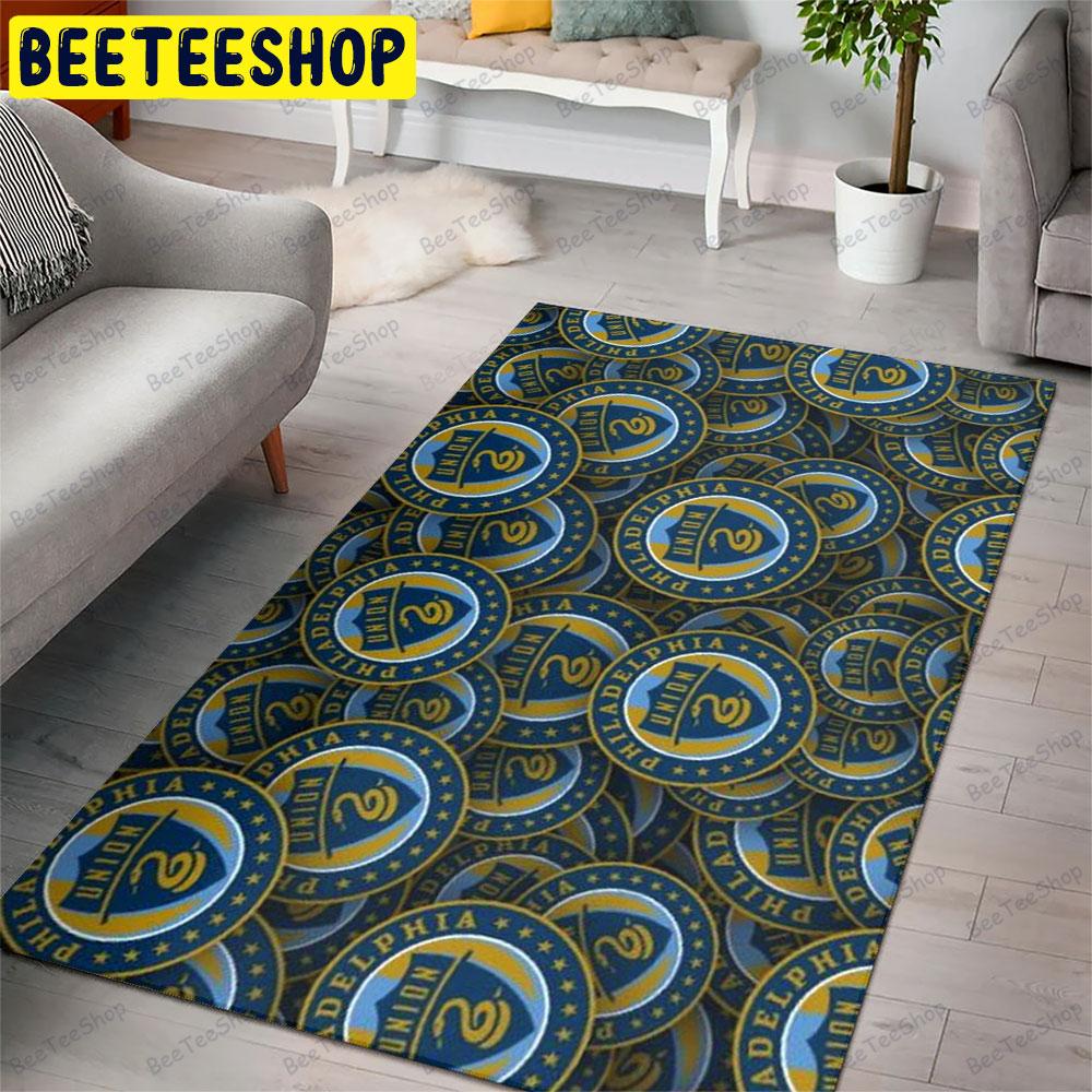 Philadelphia Union 22 American Sports Teams Beeteeshop Rug Rectangle