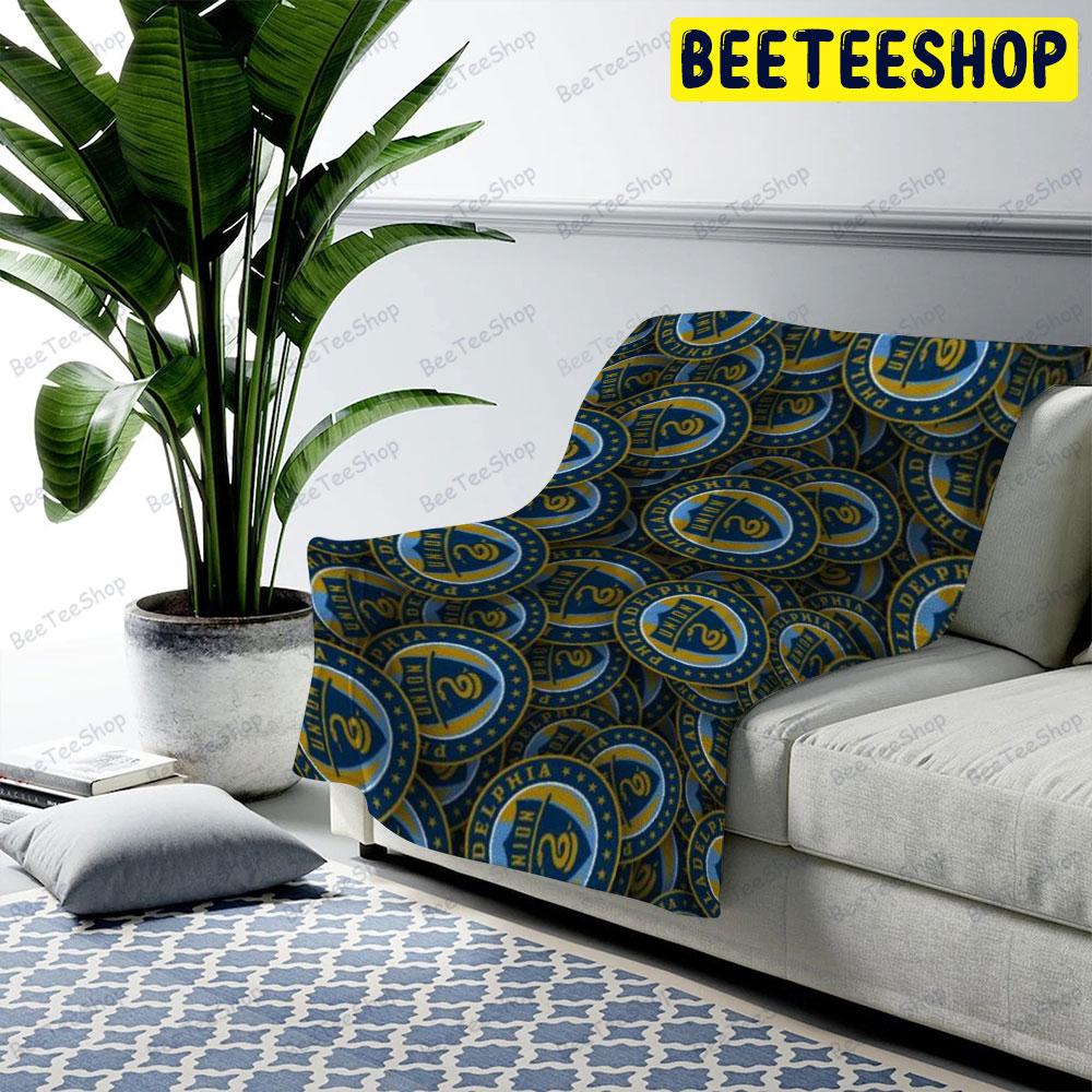 Philadelphia Union 22 American Sports Teams Beeteeshop US Cozy Blanket