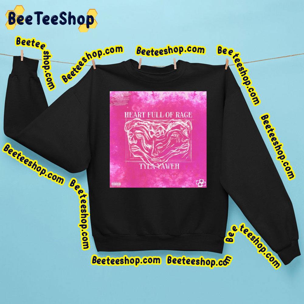 Pink Art Tyla Yaweh – Heart Full Of Rage 2 2023 Album Trending Unisex Sweatshirt