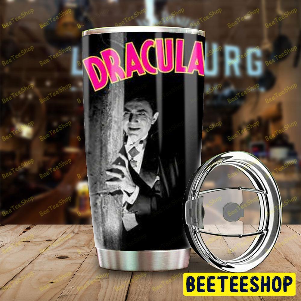 Pink Logo Lugosi Dracula Halloween Beeteeshop Tumbler