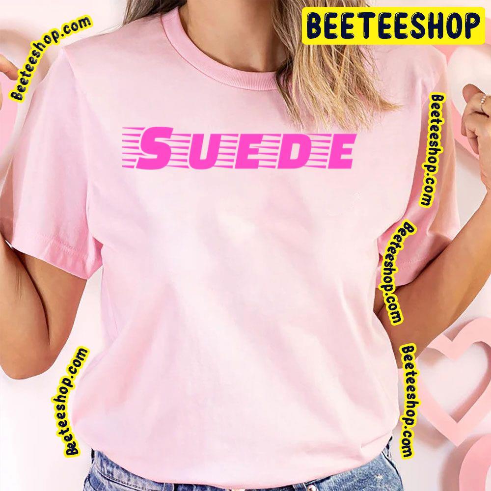 Pink Logo Suede Beeteeshop Trending Unisex T-Shirt