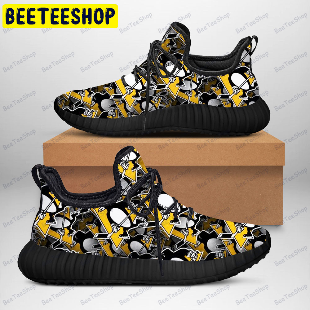 Pittsburgh Penguins 22 American Sports Teams Lightweight Reze Shoes