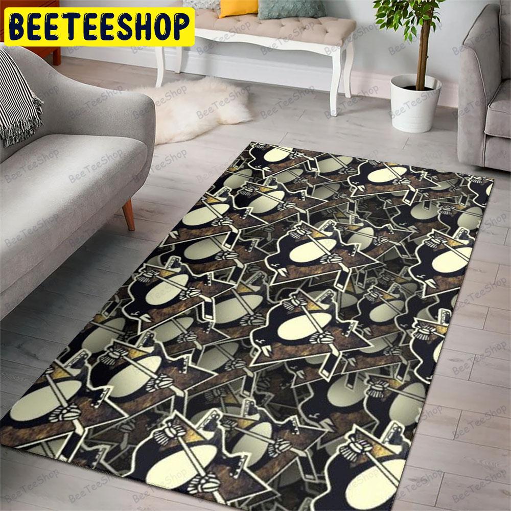 Pittsburgh Penguins 23 American Sports Teams Beeteeshop Rug Rectangle