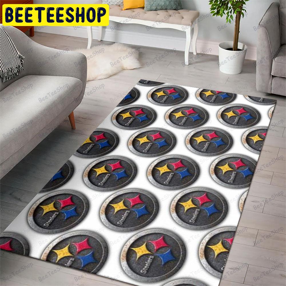 Pittsburgh Steelers 24 American Sports Teams Beeteeshop Rug Rectangle