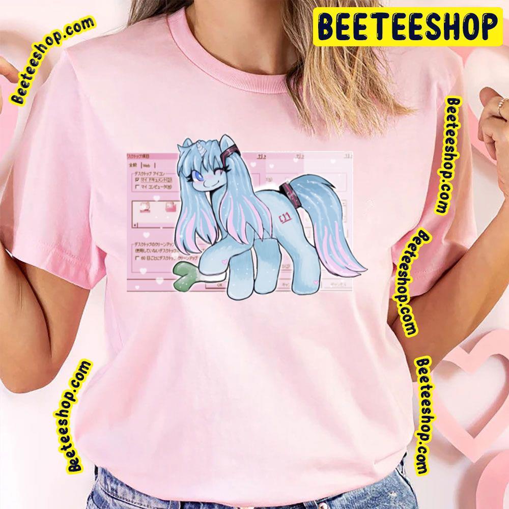 Pony Hatsune Miku Beeteeshop Trending Unisex T-Shirt