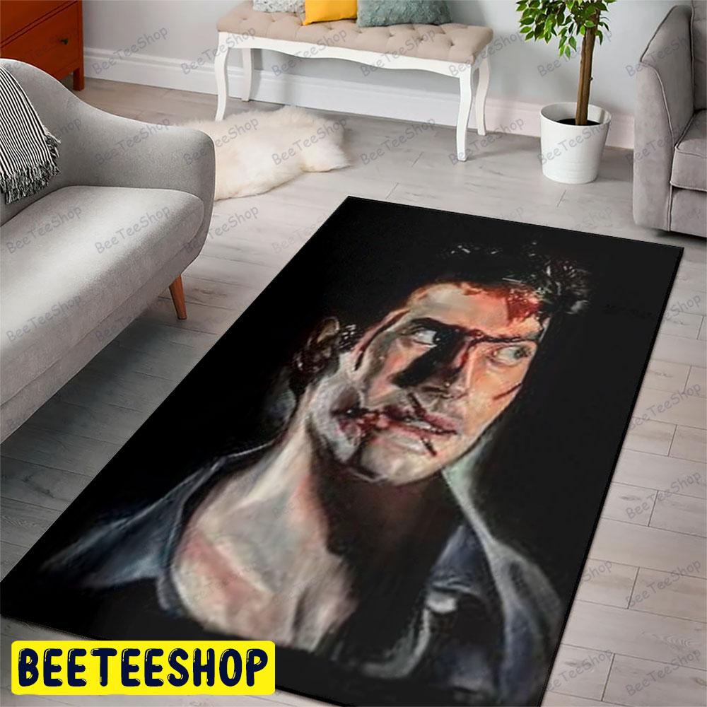 Poor Ash Williams Evil Dead Ii Halloween Beeteeshop Rug Rectangle